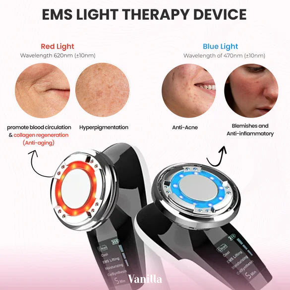 EMS Light Face therapy device