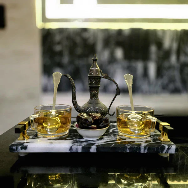 Black Diamond Marble Tray