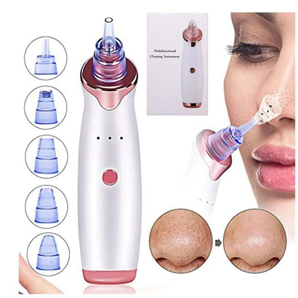 Vacuum Blackhead Remover Face Black Spots Cleaner White Dot Pimple Removal