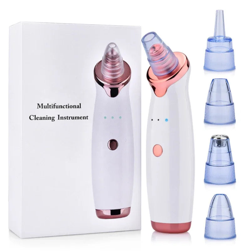 Vacuum Blackhead Remover Face Black Spots Cleaner White Dot Pimple Removal