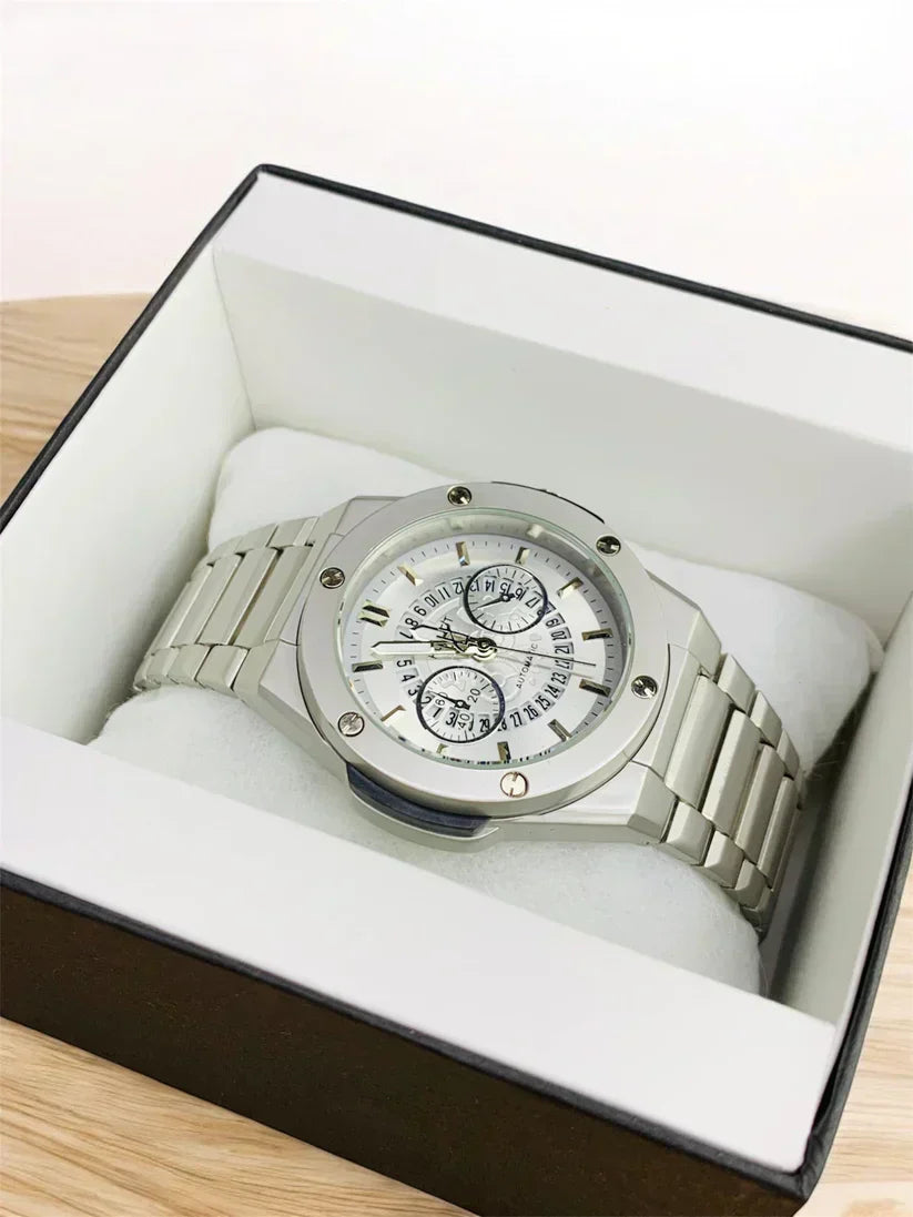 HB Stainless Steel Date Adjustment (Silver)