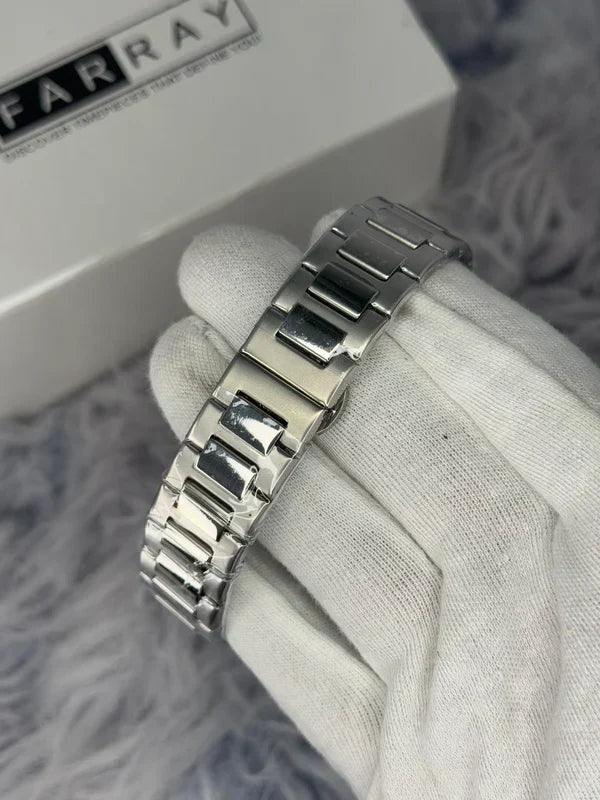 BESTWIN NAUTILUS DATE STEEL WATCH