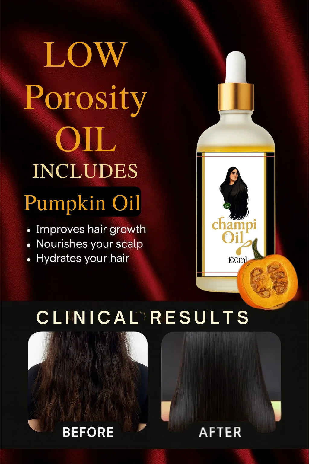 Low Porosity Hair Oil