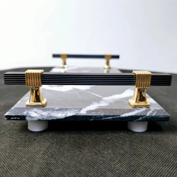 Black Diamond Marble Tray