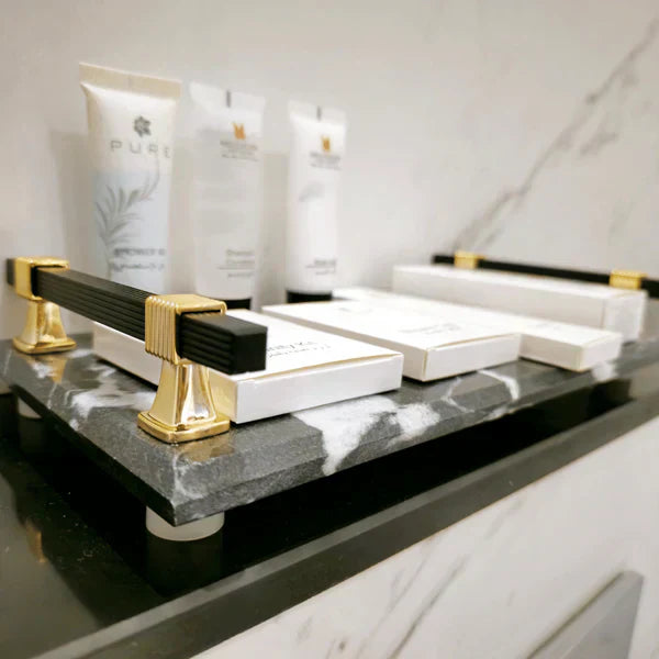 Black Diamond Marble Tray