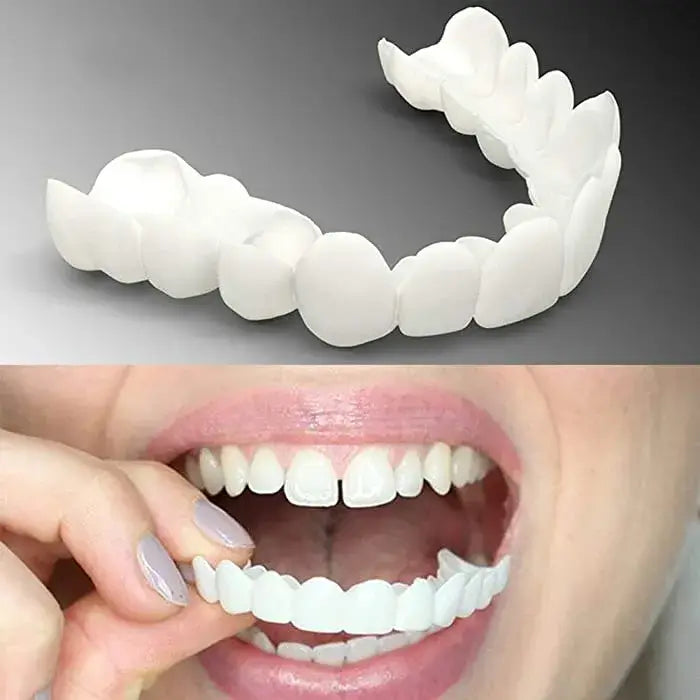 Instant Smile Reusable Snap On Veneers (Upper & Lower) Premium Quality