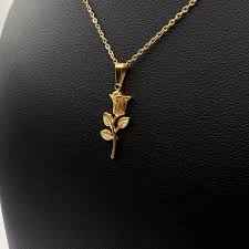 Rose Gold Necklace ( Stainless Steel )