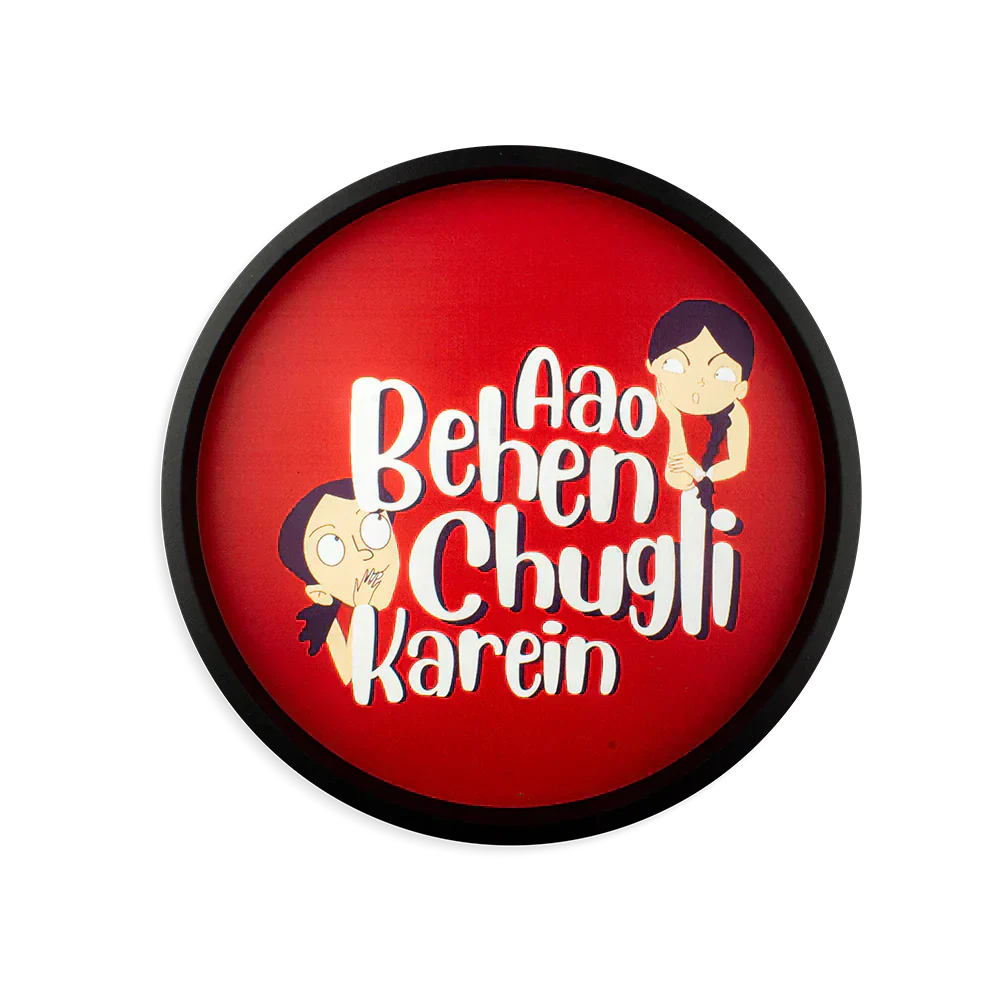 Funny Design Round Tray