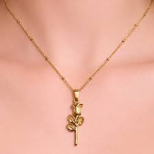Rose Gold Necklace ( Stainless Steel )