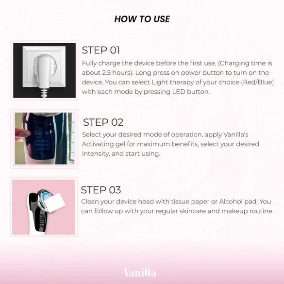 EMS Light Face  therapy device