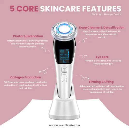EMS Light Face  therapy device