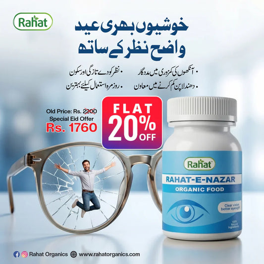 RAHAT E NAZAR - Natural Support for Your Eyes
