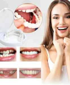 Instant Smile Reusable Snap On Veneers (Upper & Lower) Premium Quality