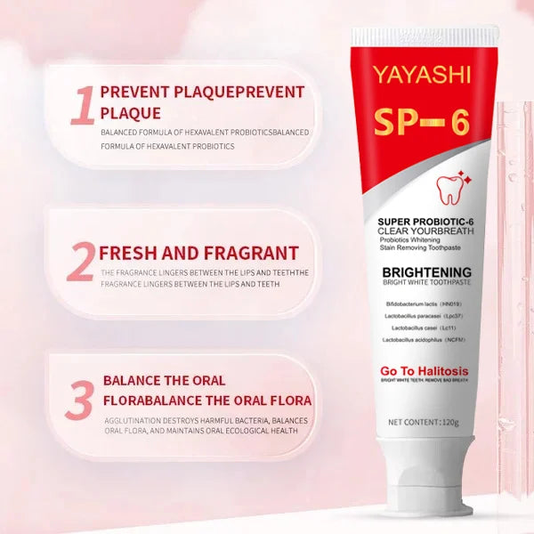 Sp-4 Probiotic Ultra Whitening Toothpaste