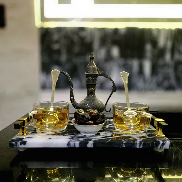 Black Diamond Marble Tray