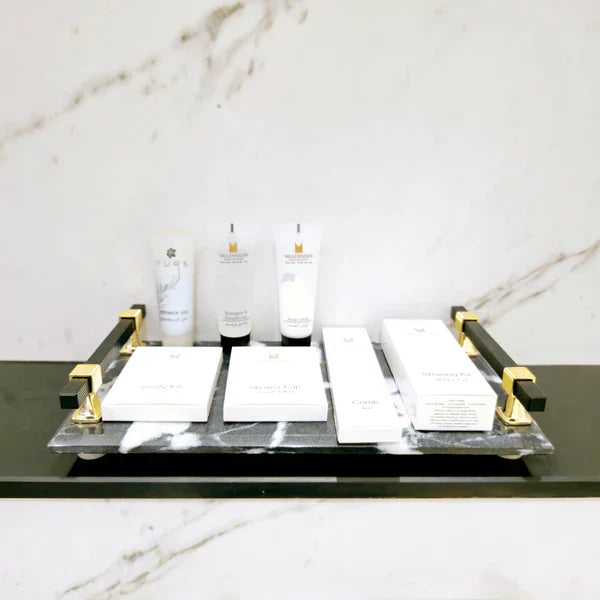 Black Diamond Marble Tray